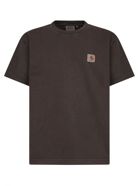 T-shirt girocollo S/S Vista tabacco