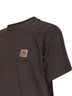 T-shirt girocollo S/S Vista tabacco