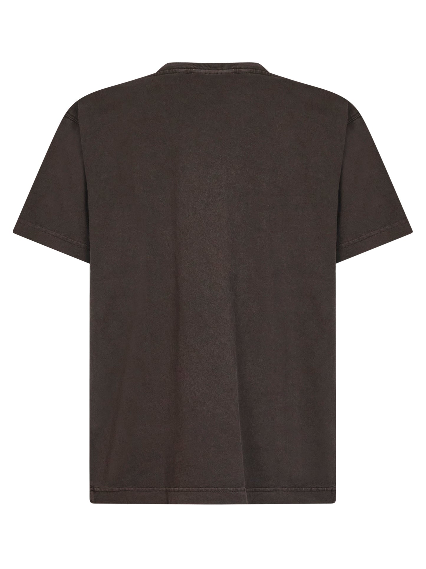T-shirt girocollo S/S Vista tabacco