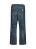 Blue denim Double Knee jeans