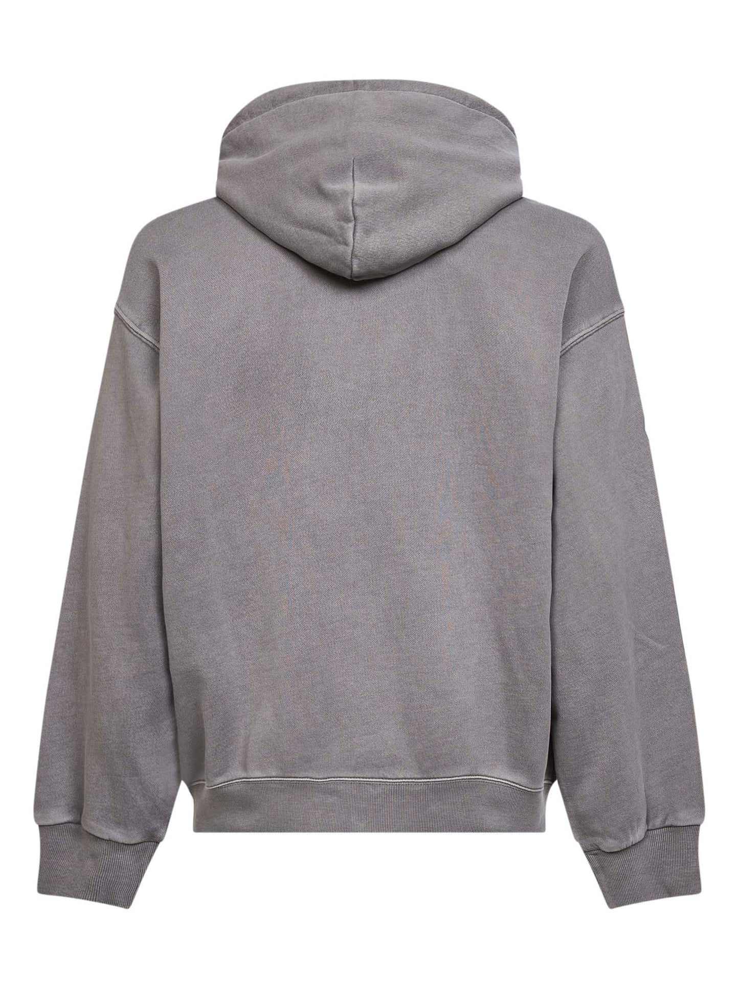 Grey Hooded Nelson Jacket zip-up hoodie