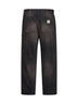 Black tobacco OG Single Knee Pant jeans
