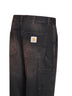 Black tobacco OG Single Knee Pant jeans