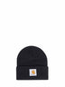 Black Short Watch beanie