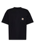 T-shirt S/S Work Pocket T-Shirt nera