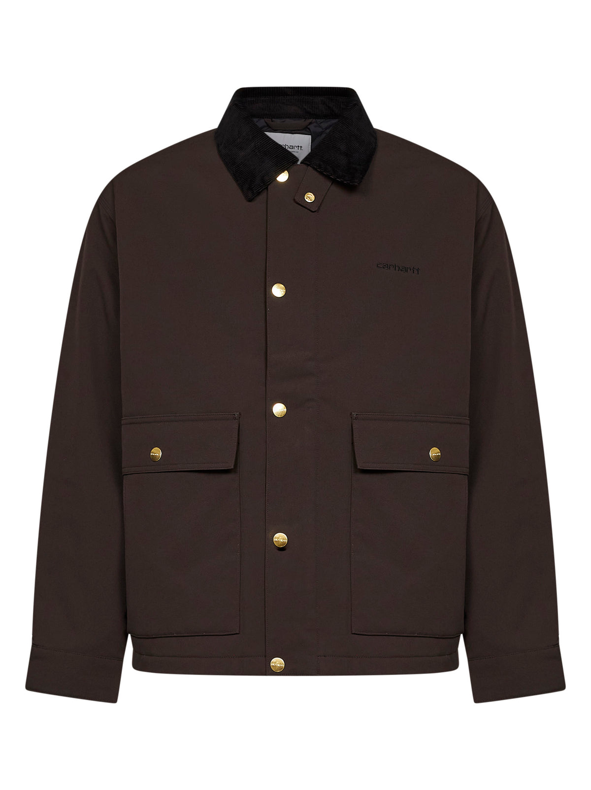 Tobacco nylon canvas Quentin jacket