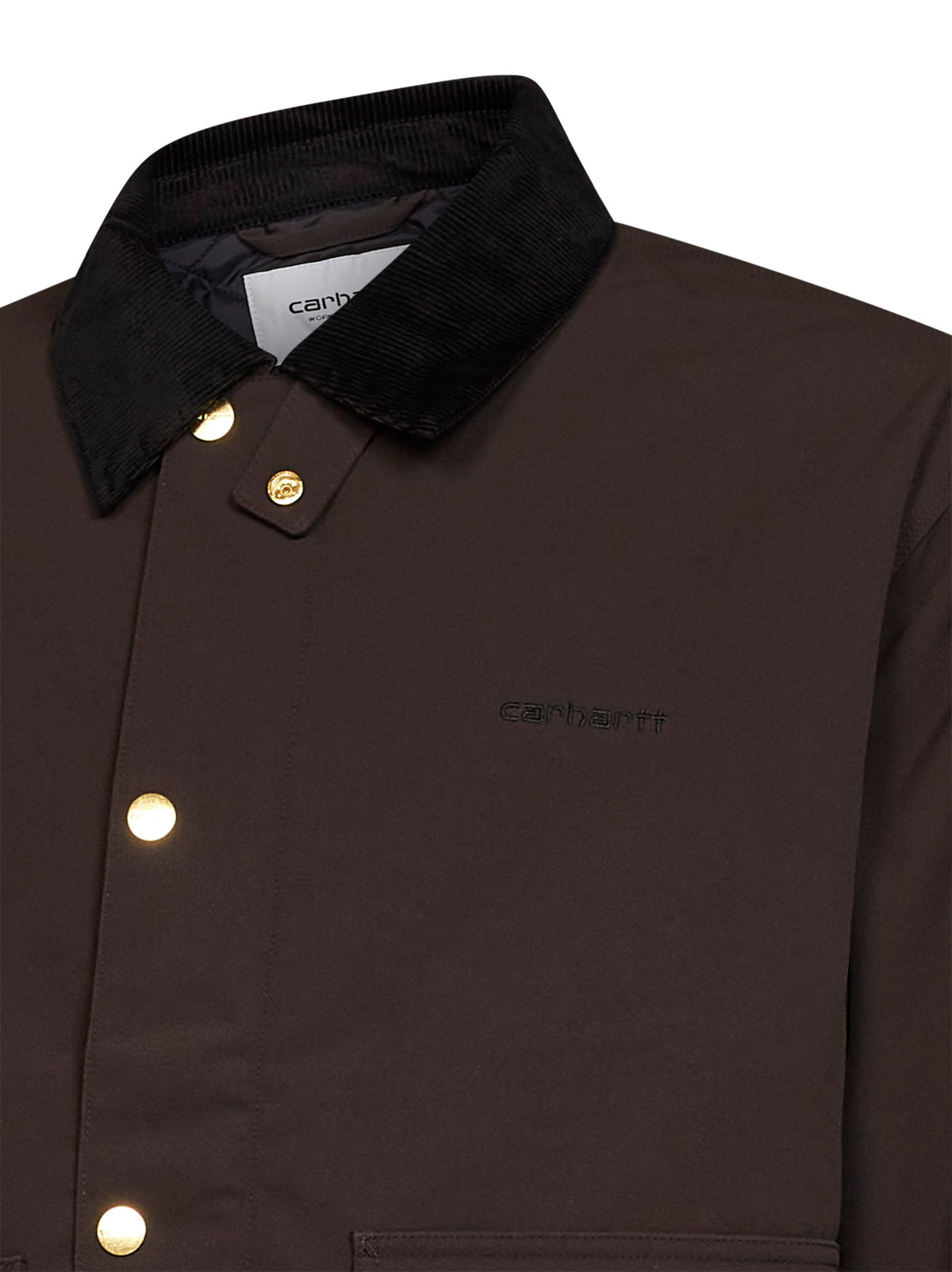 Tobacco nylon canvas Quentin jacket