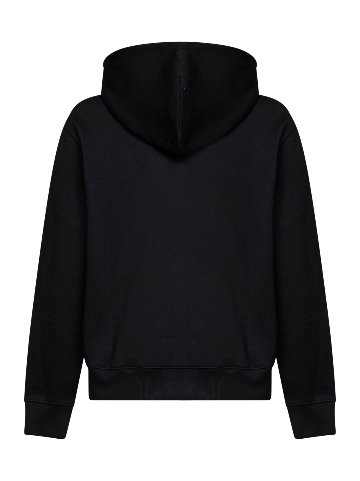 Black Hooded Mack Sweat Jacket zip-up hoodie