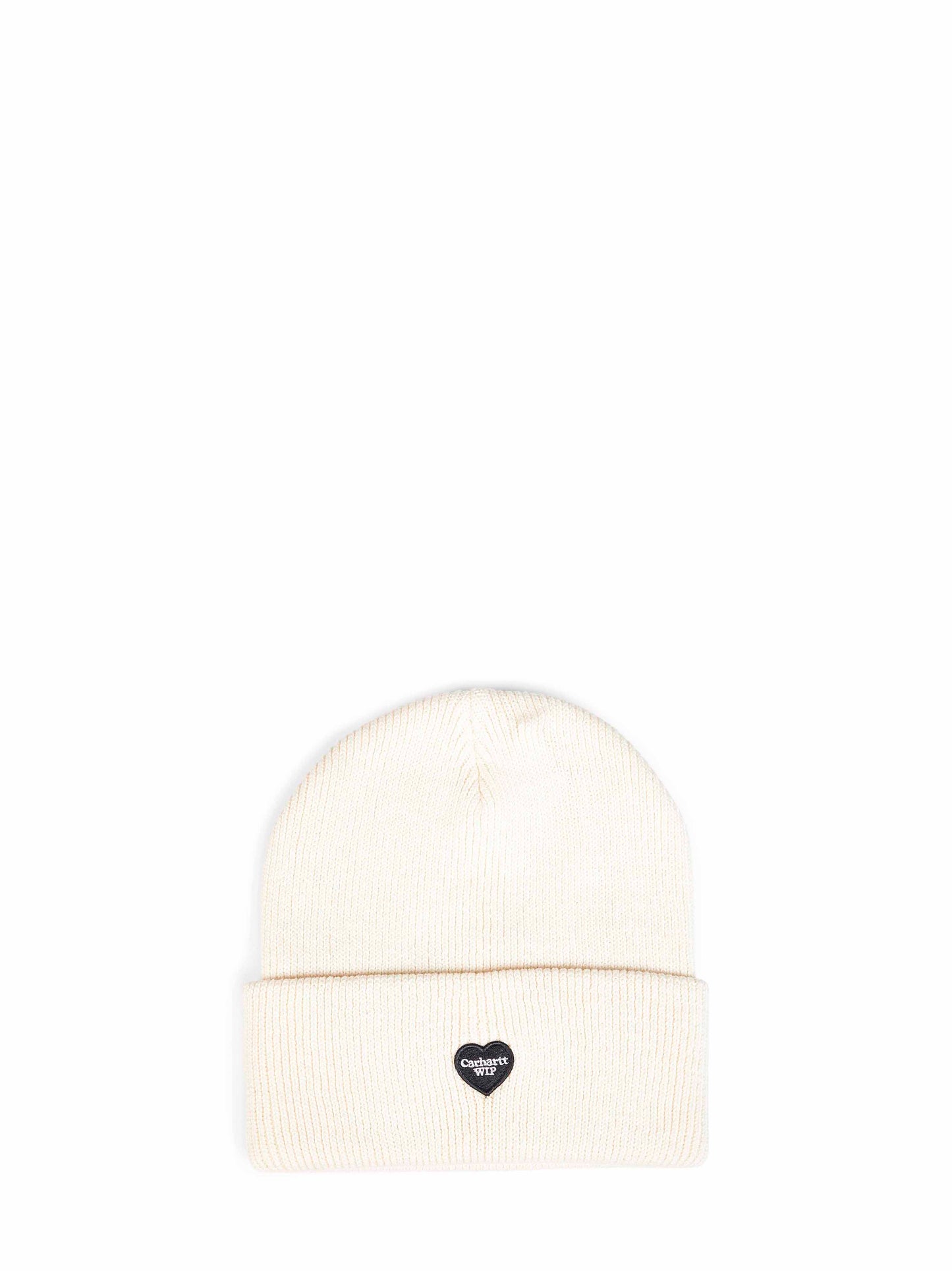 Natural Small Heart Beanie