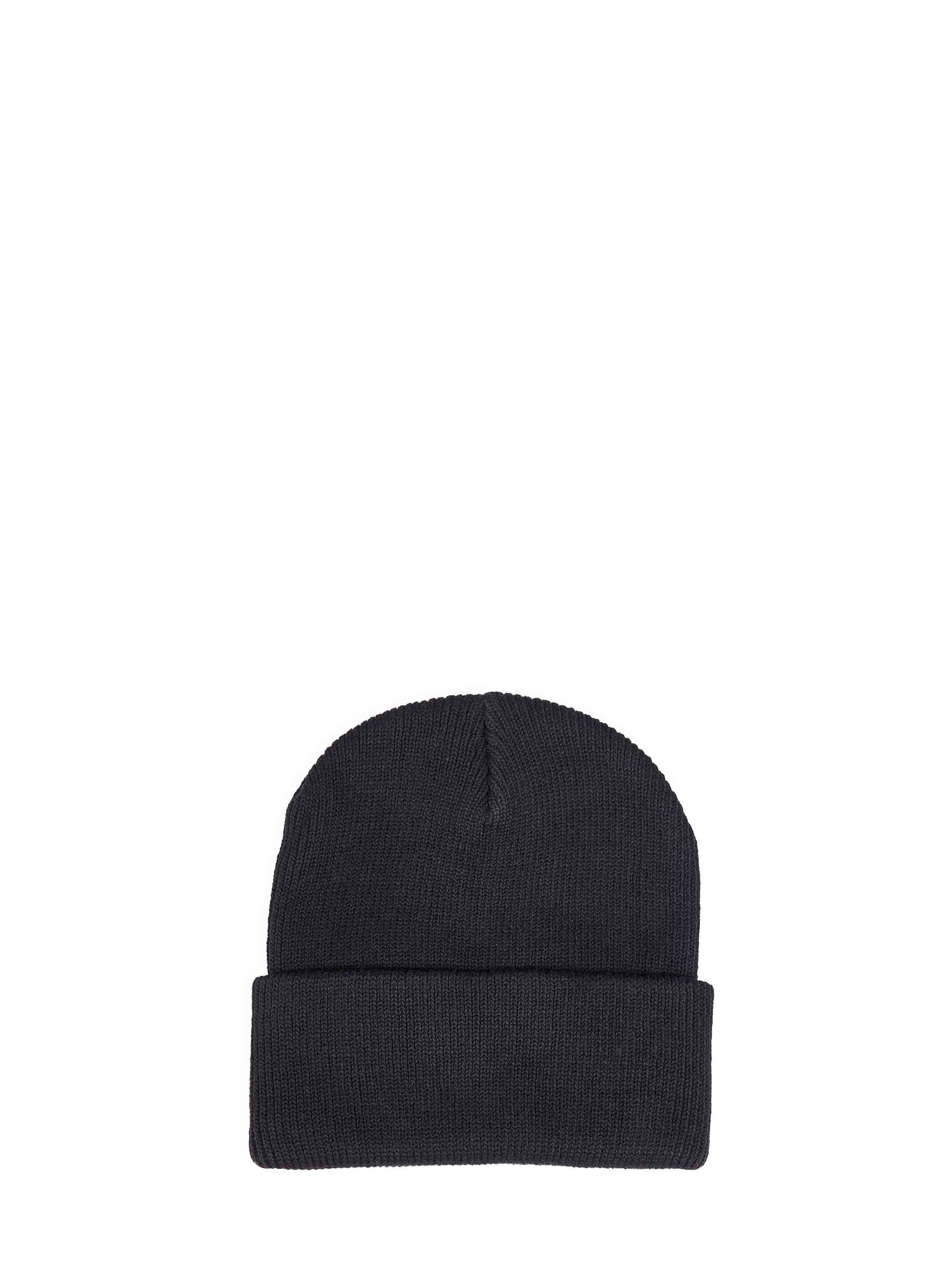 Black Small Heart Beanie