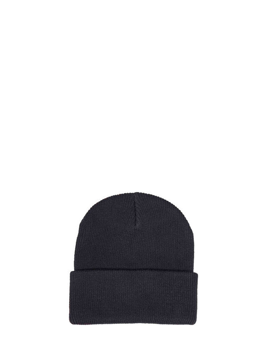 Black Small Heart Beanie