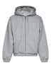 Felpa con zip e cappuccio Hooded Ebbert Jacket grigia