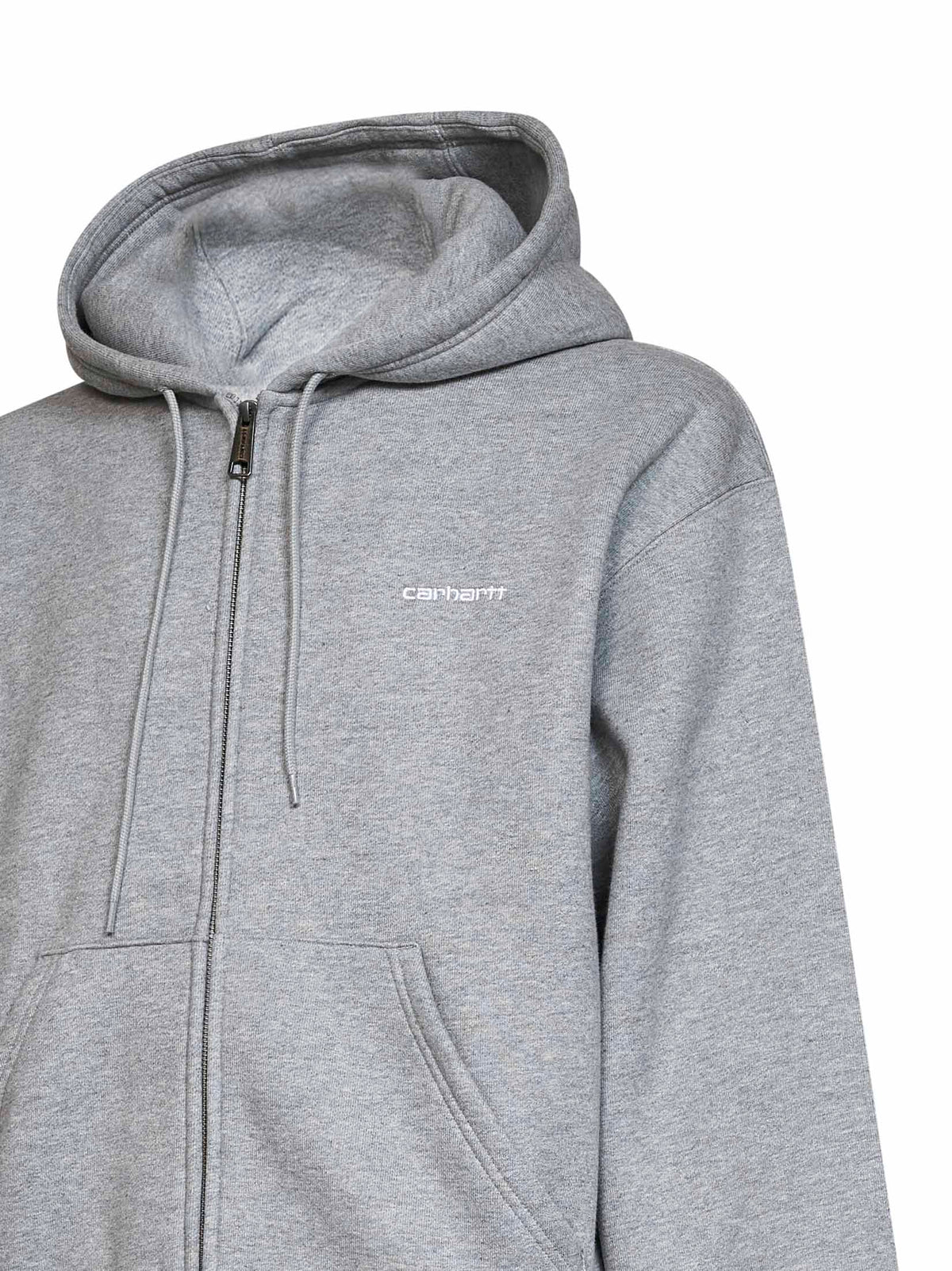 Felpa con zip e cappuccio Hooded Ebbert Jacket grigia