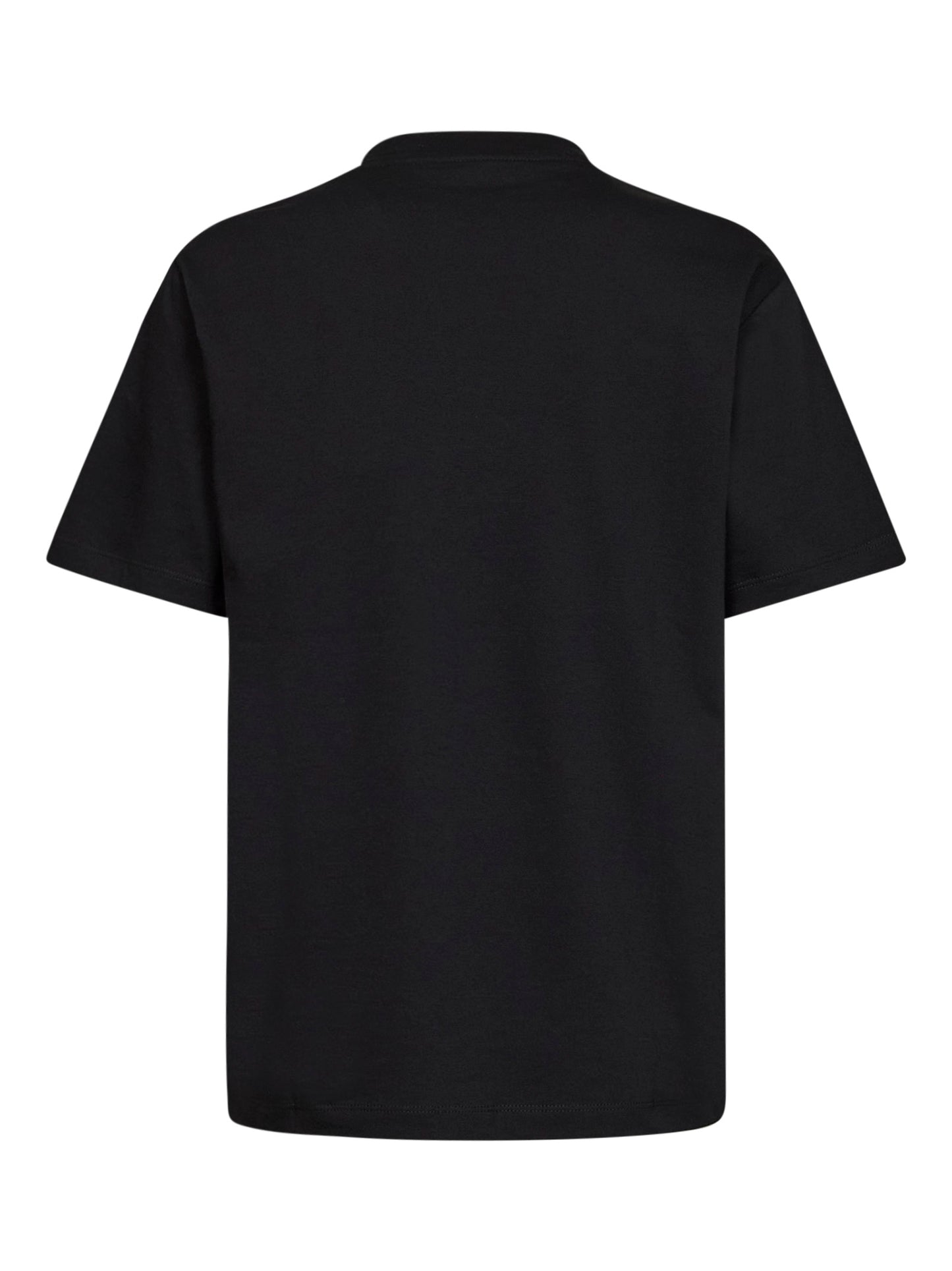 T-shirt Women's S/S Pocket Small Heart nera