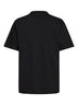 T-shirt Women's S/S Pocket Small Heart nera