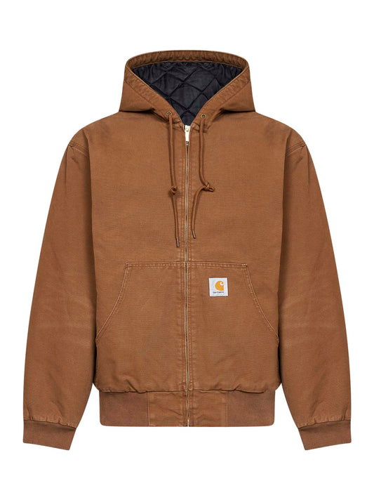 Giacca con cappuccio OG Active Jacket marrone