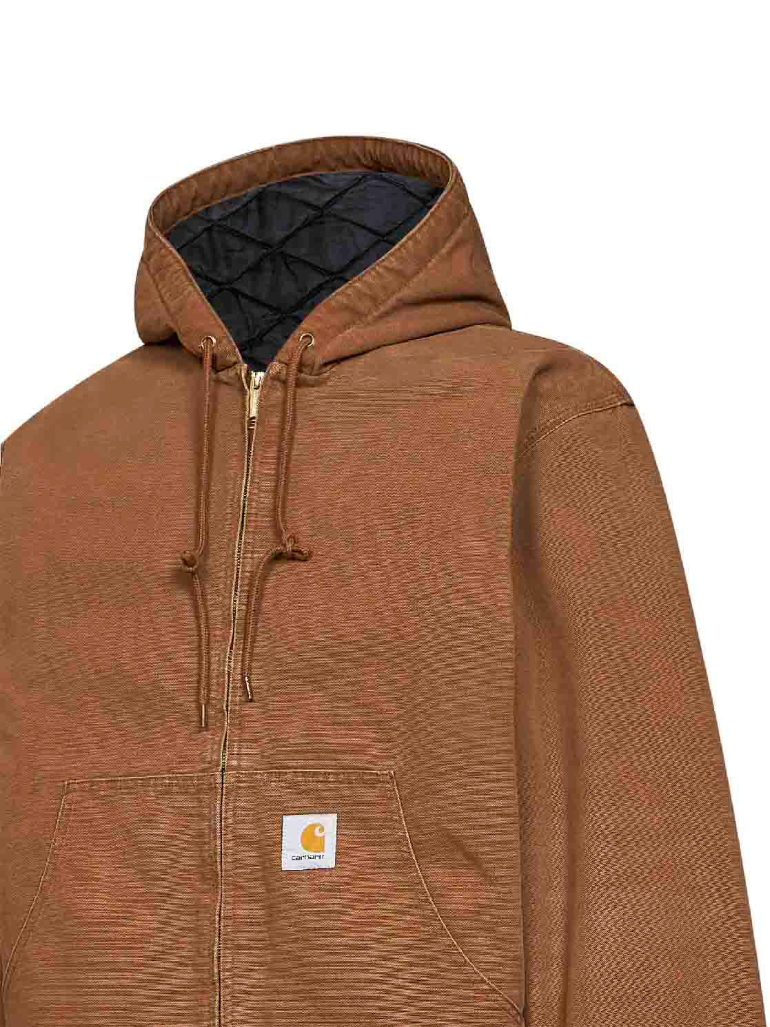 Brown OG Active Jacket hooded jacket