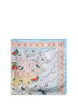 Printed Silk Laduree x Casablanca Medium scarf