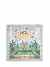 Printed Silk Laduree x Casablanca Medium scarf