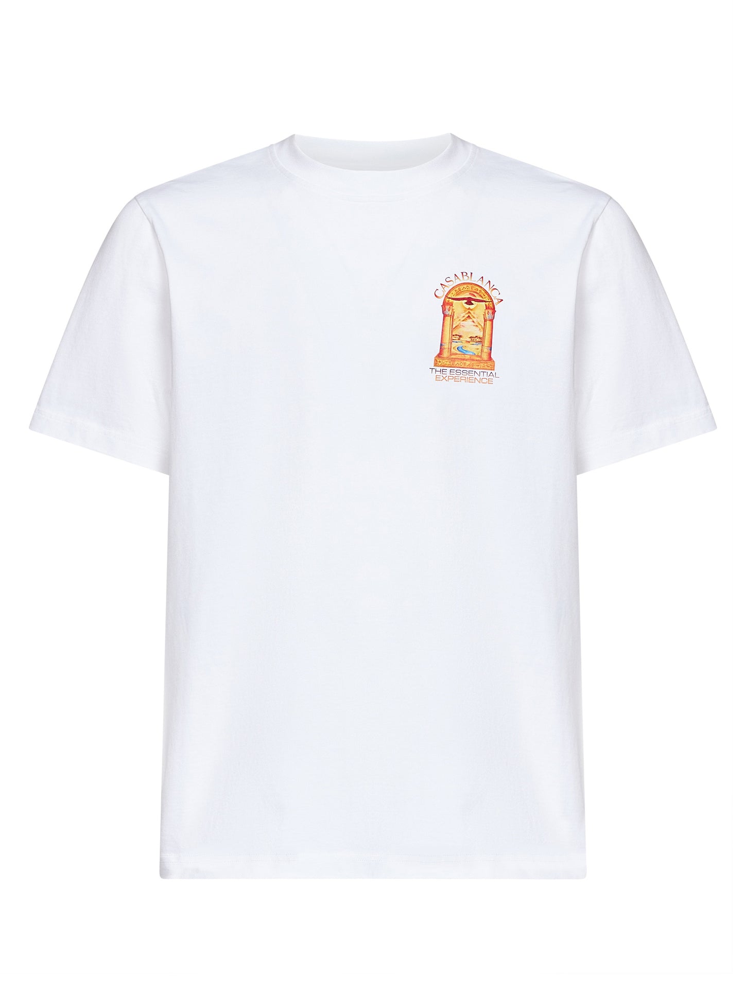 White jersey Hermons Mirage Arch printed T-shirt