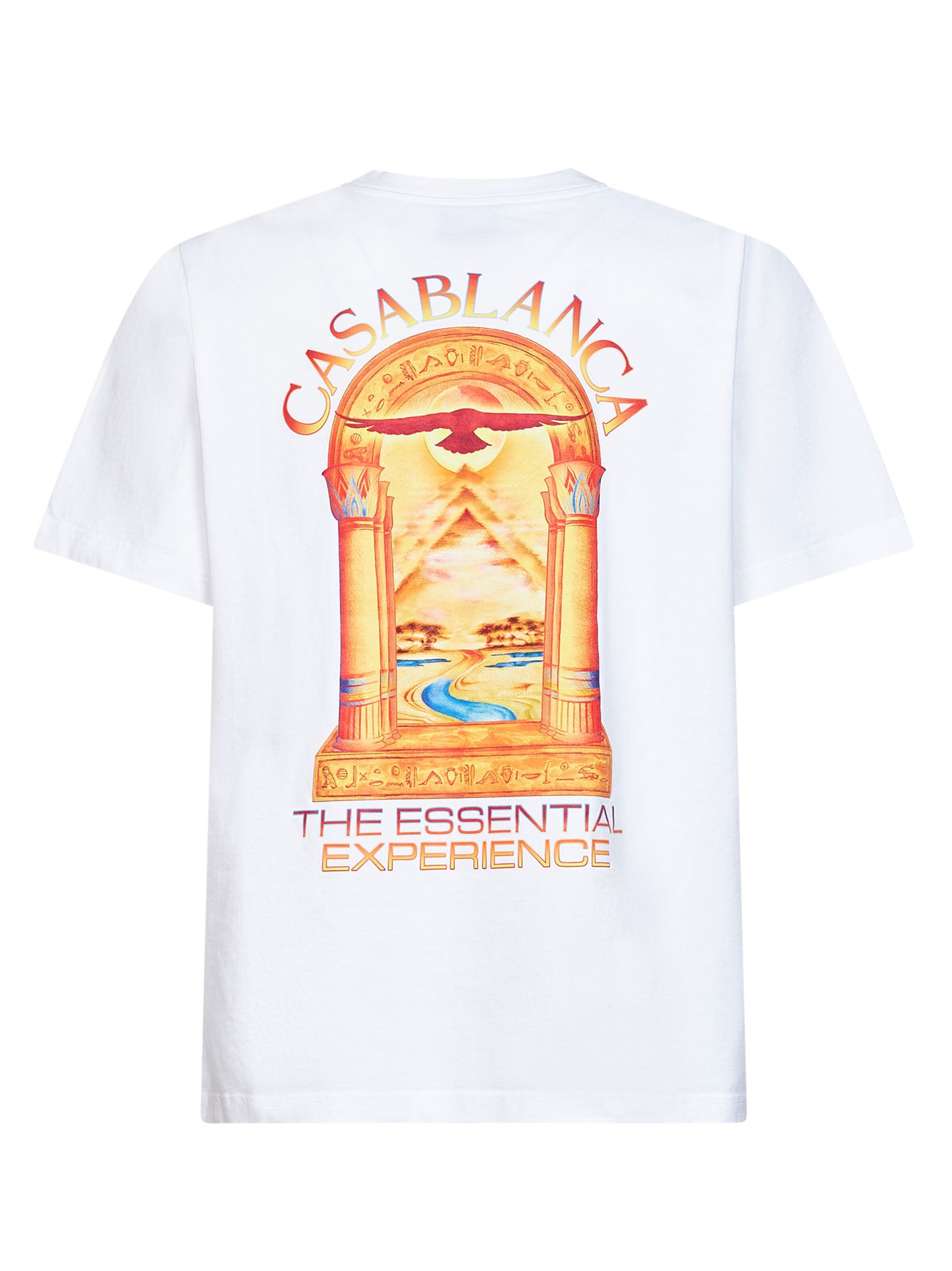 White jersey Hermons Mirage Arch printed T-shirt