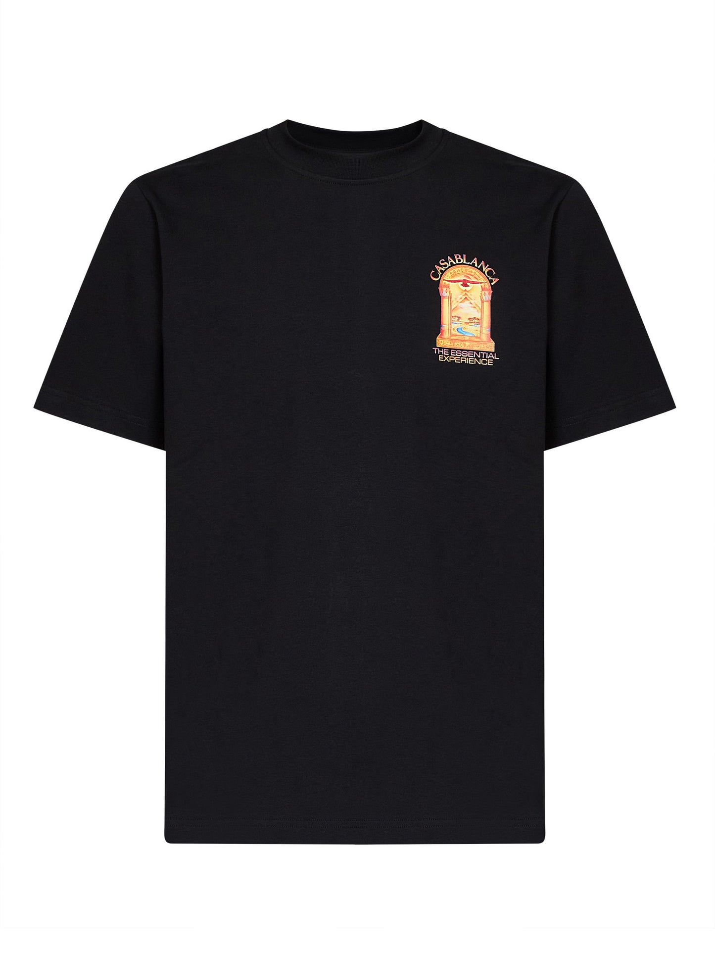 Black jersey Hermons Mirage Arch printed T-shirt