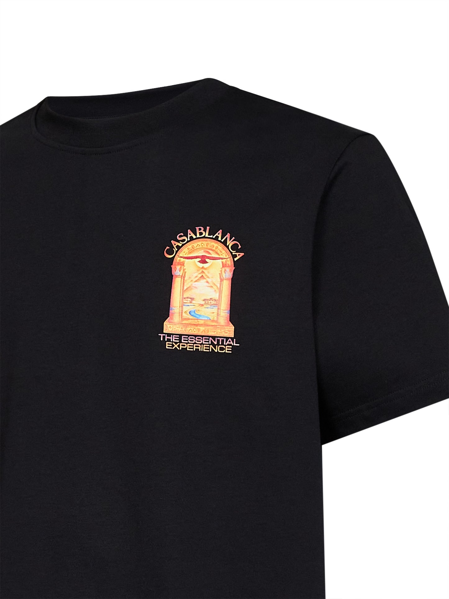 Black jersey Hermons Mirage Arch printed T-shirt