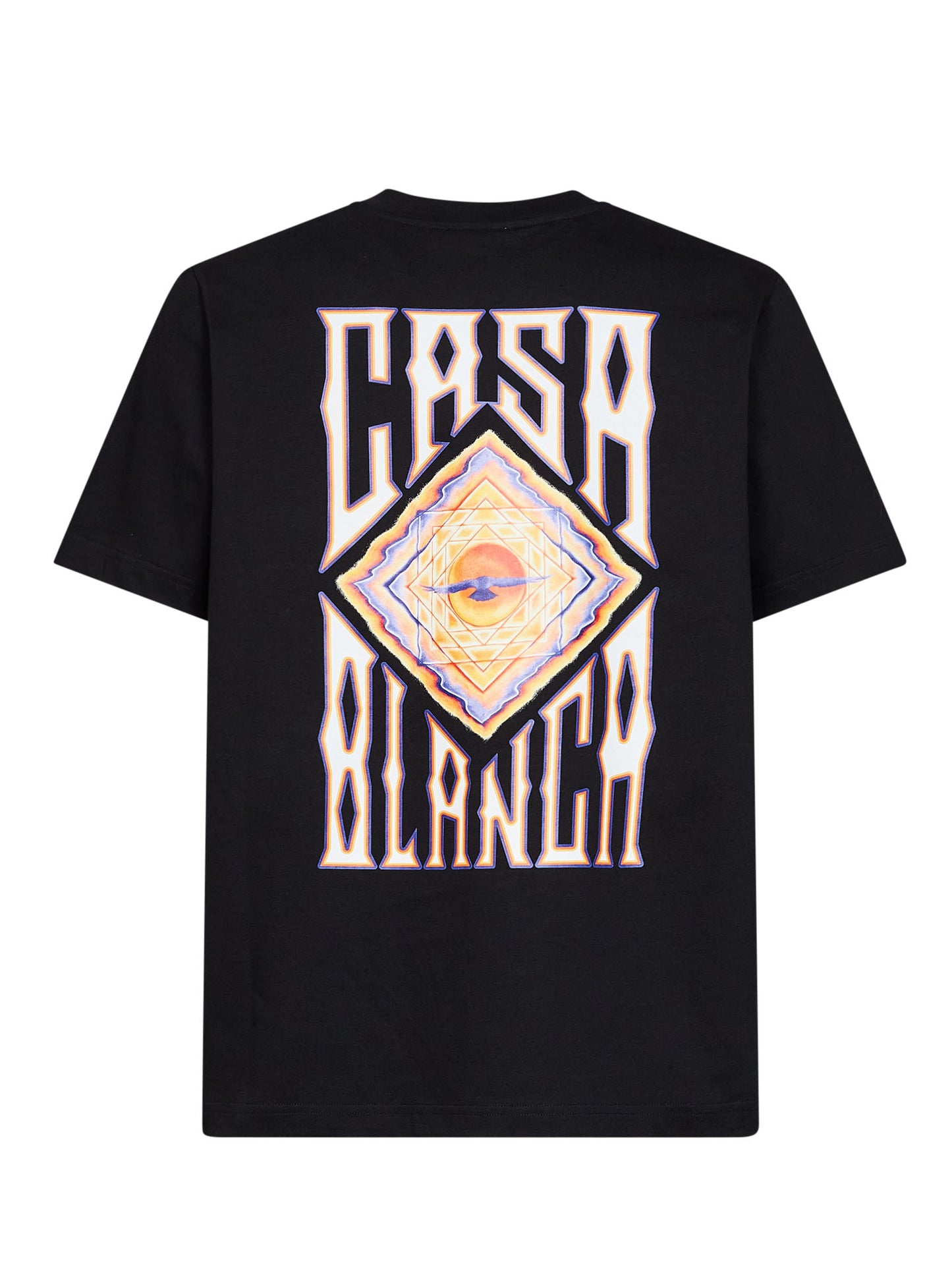 Black jersey Hermons Mirage printed T-shirt