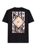Black jersey Hermons Mirage printed T-shirt