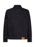 Black cotton denim Monogram jacket