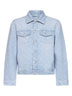 Light blue denim Washed Monogram jacket