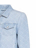 Light blue denim Washed Monogram jacket