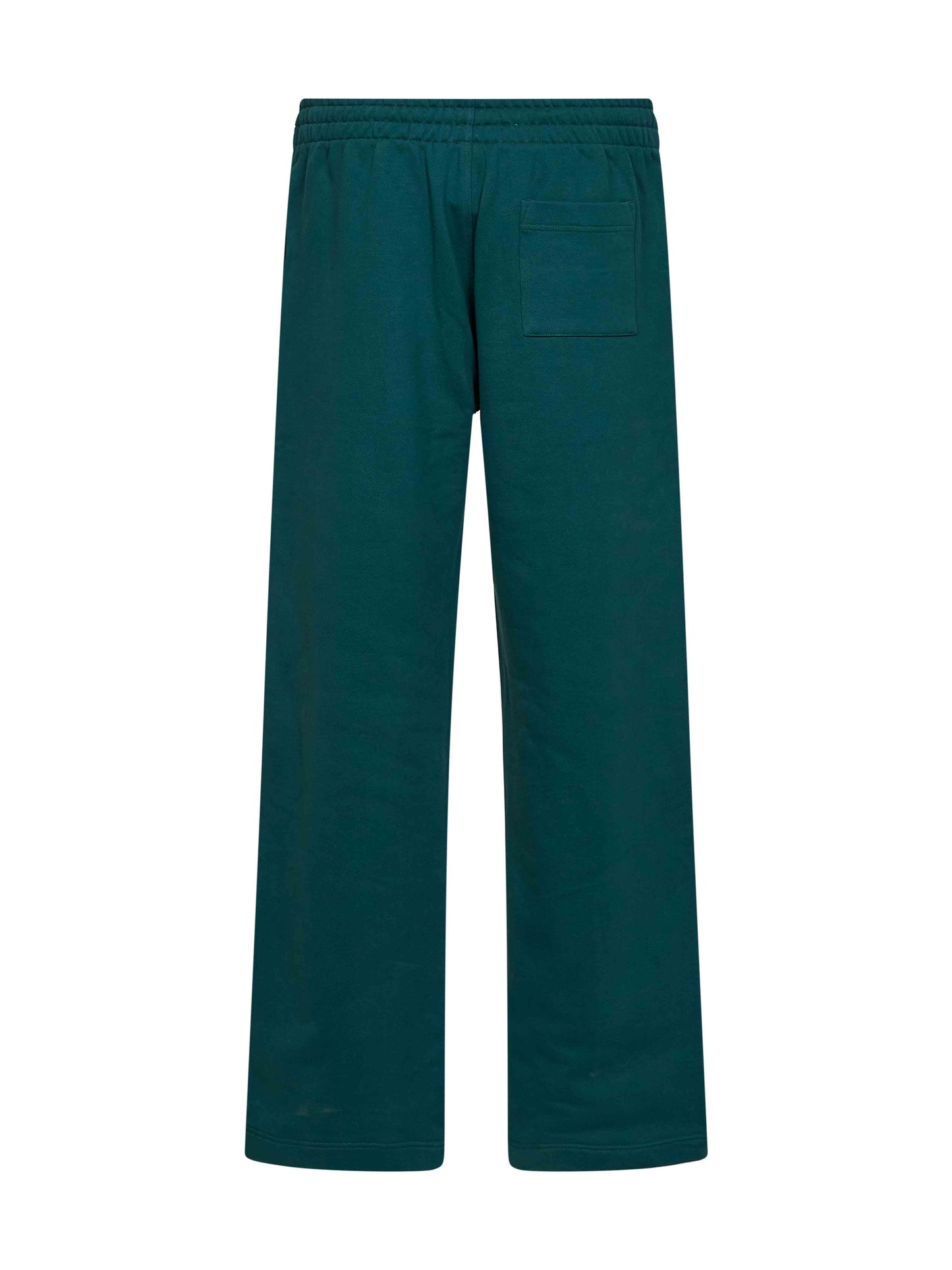 Green loopback cotton Casablanca Sport Type classic joggers