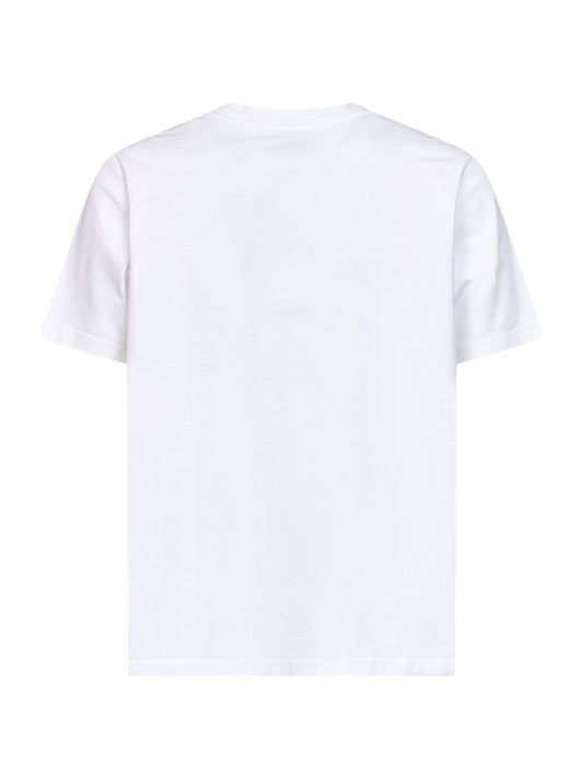 White cotton jersey Casablanca Sport Type T-shirt