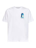 T-shirt Gradient L'Arche in jersey di cotone bianco