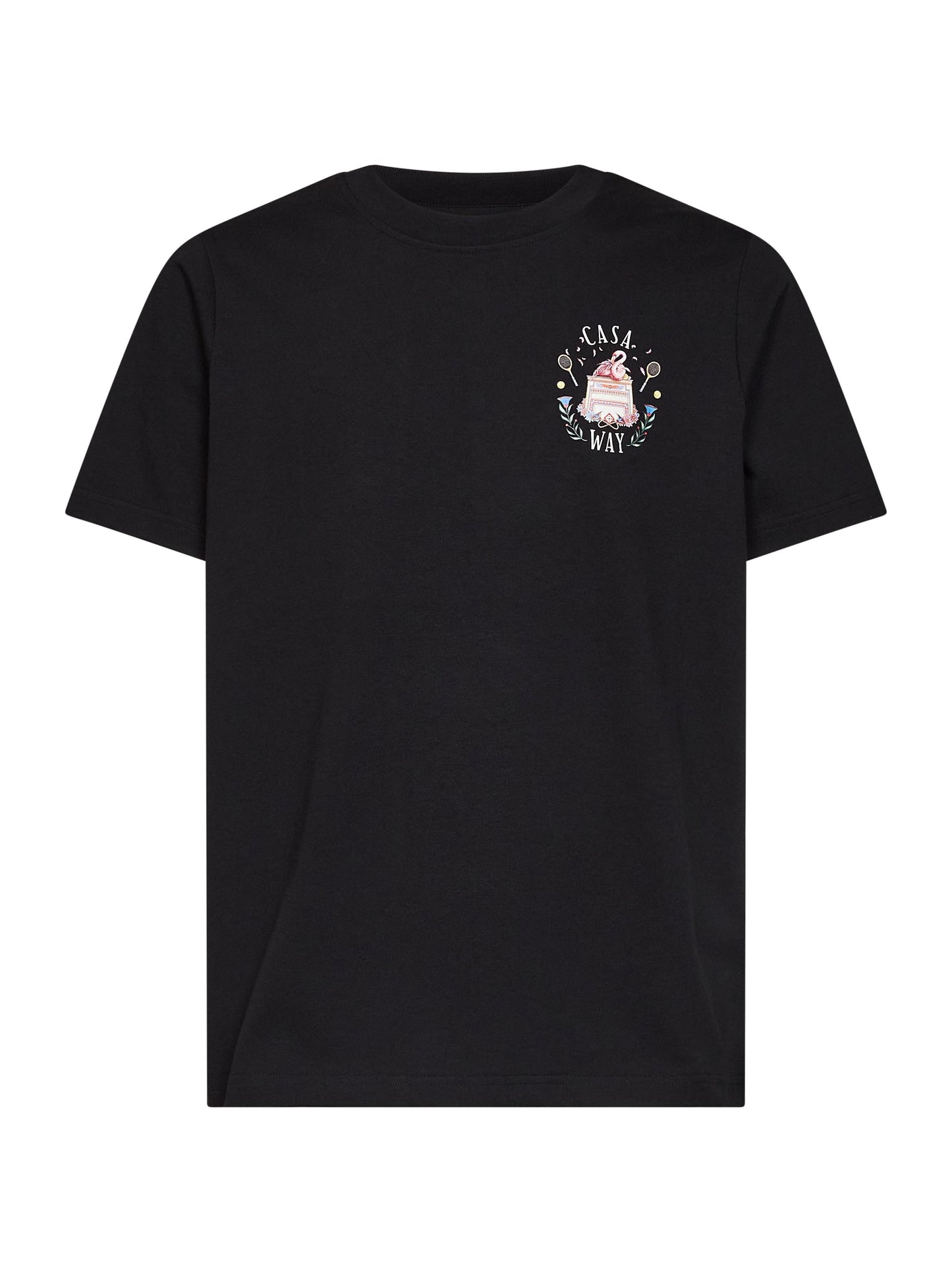 Black cotton jersey Casa Way T-shirt