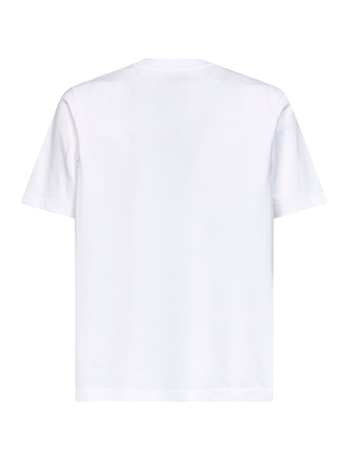White cotton jersey Casablanca Diamond Logo T-shirt