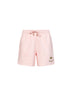 Pink cotton Laduree x Casablanca embroidered shorts