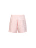 Pink cotton Laduree x Casablanca embroidered shorts