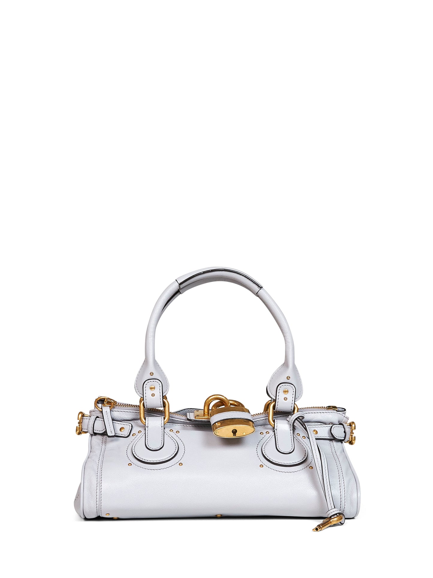 Borsa a spalla Paddington azzurro grigio