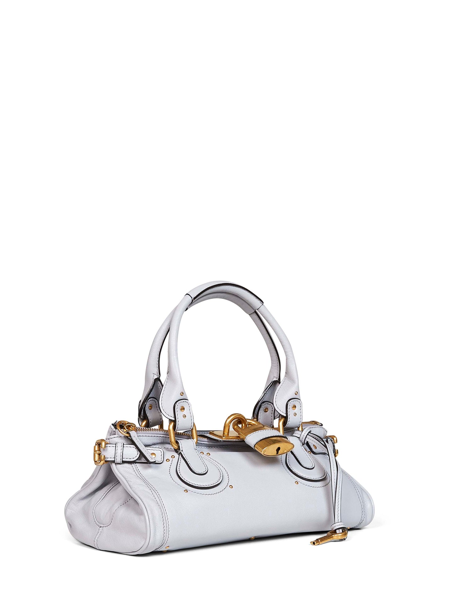 Borsa a spalla Paddington azzurro grigio