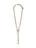Gold The Chloé Mini Paddington necklace