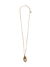 Collana con pendente Chloé Mirror in metallo oro