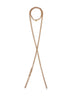 Gold metal scarf-style multi-chain necklace