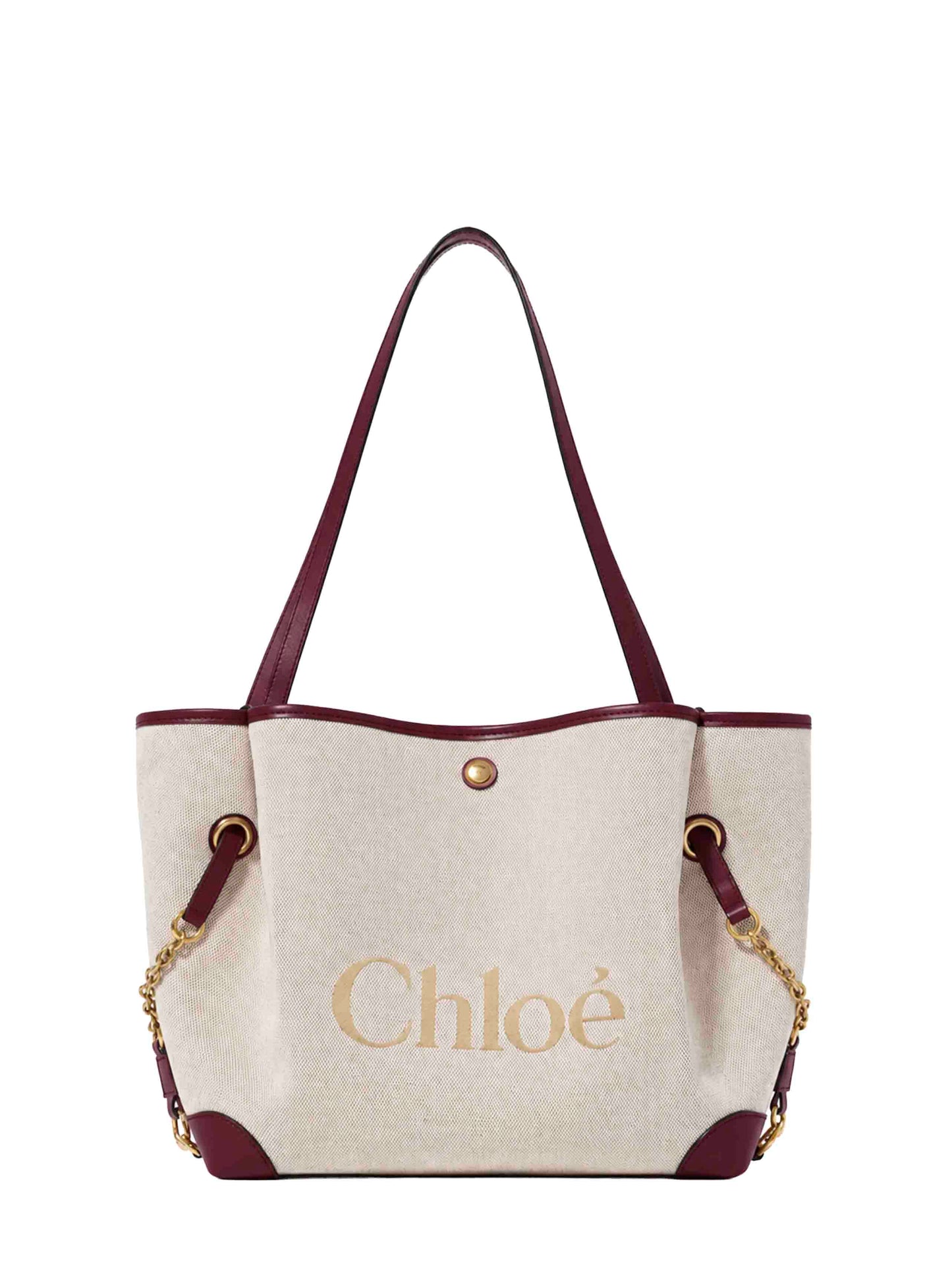 Borsa a spalla Chloé Clover marrone