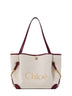 Borsa a spalla Chloé Clover marrone