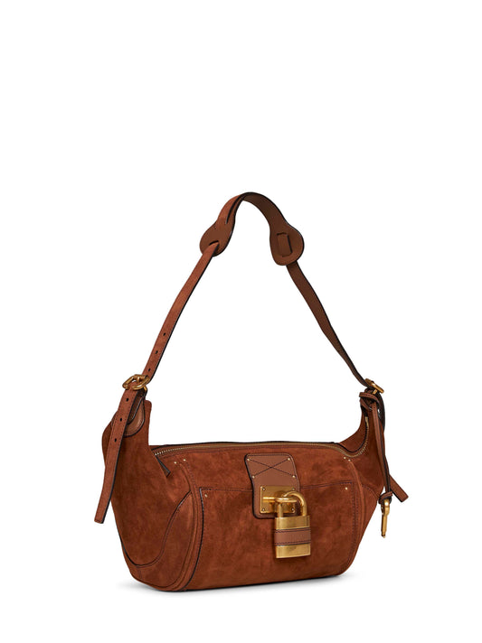 Vintage brown Paddington crossbody bag