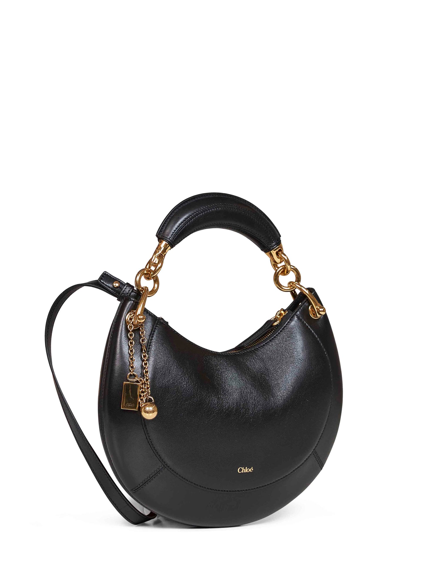 Borsa hobo Banana Small nera