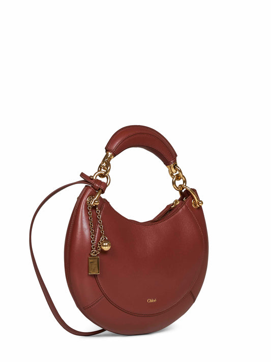 Borsa hobo Banana Small marrone