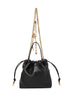 Borsa a spalla mini con catena Chloé Icons nera